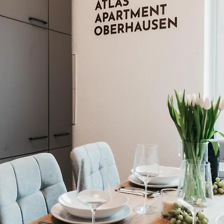 Apartman Atlas 6 Oberhausen, 3 Zimmer, Naehe Bahnhof, Westfield Centro Oberhausen